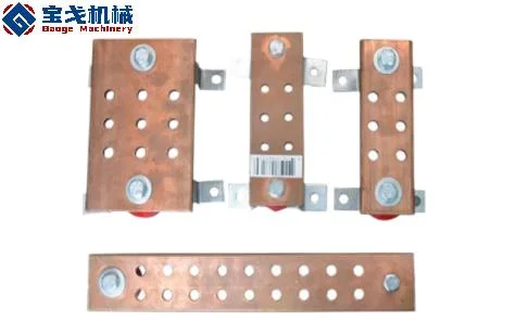 Customized Size Nickel Plated Insulated Earth Copper Busbar