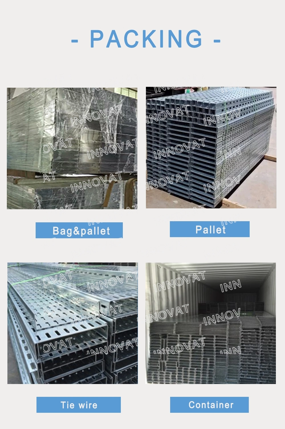 The Best Selling 500*200mm Ventilated or Perforated Trough Aluminum Alloy Cable Tray