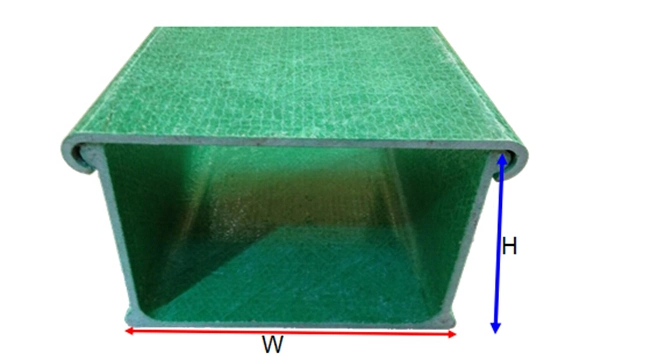 High Quality Anti Corrosion FRP U Channel Fiberglass Cable Tray