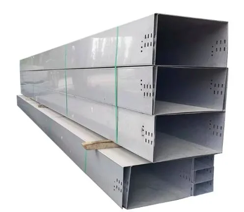 Electro-Galvanized Trough Cable Tray