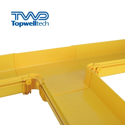 Fiber Optic Duct and Fiber Raceway Fiber Runner Plastic Cable Ladder Tray